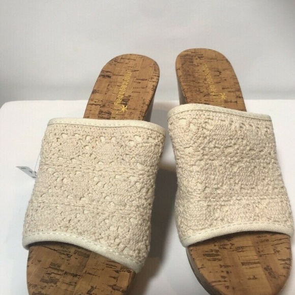 Women’s Montego Bay Club Cork Wedge  Sandals SZ8 - Picture 1 of 5